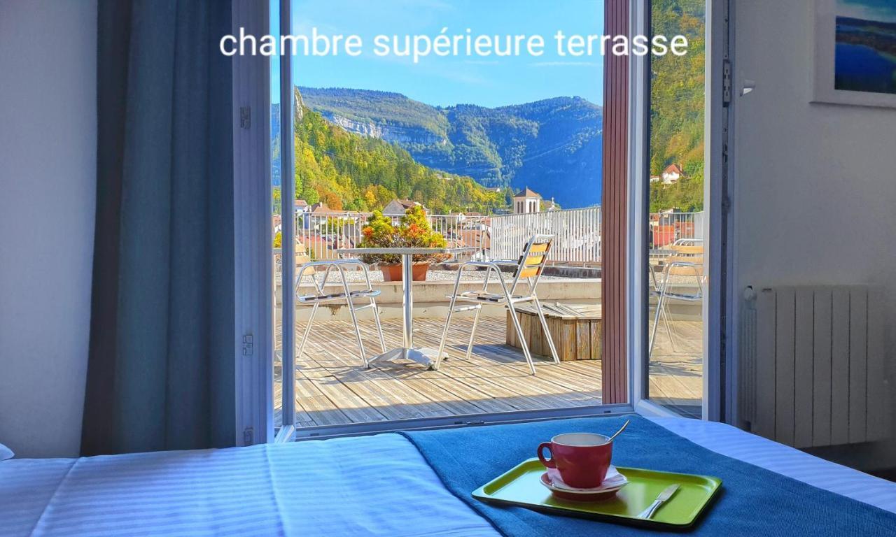 Jura Hotel Restaurant Le Panoramic سان-كلود المظهر الخارجي الصورة